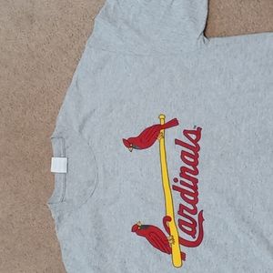 Bob Gibson #45 St. Louis Cardinals gray tee. Men's XL
